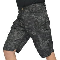 Dxhmoneyh Muški pamučni Camo Cargo Shorts Classic Fit za muškarce Ležerne prilike Taktičke multice džepne