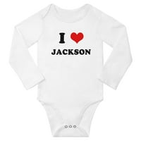 Heart Jackson Love Steam Baby Long Bodysuit Romper