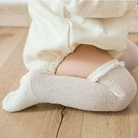 Čarape za dojenčad Stilsko rekot Mesh Solid Boja mališana visoke udobne i prozračne princeze čarape