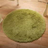 Rudarske prostirke, ne-skid Fluffy okrugli plišani kružni tepih za dnevni boravak spavaće sobe dječje