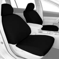 Caltend Prednja kašika Sportste poklopci sjedala za 2007- Dodge Caliber - DG293-01GA Crni umetci i obloži
