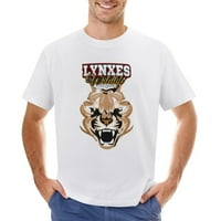 Lynxes Wildlile Vintage majica MENS CLASSIC CREWNECK kratki rukav Tees Unise bijeli 5xl