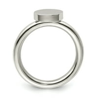 Karat u karatsu od nehrđajućeg čelika Veličina kruga krug - ženski prsten