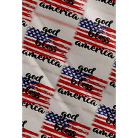 4. jula Muška havajska majica Kratki američki Nacionalni zastava košulju ovratnika ulica s rukavima