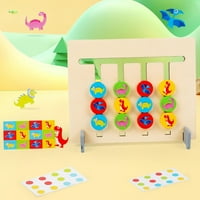 Montessori Predškolske ustanove igračke klizne puzzle oblika Boja sortiranje podudaranja o obrazovanju