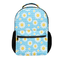 Daisy Print školski ruksak za djevojčice Ženske, školske torbe sukobljava s knjigama za knjige za djecu