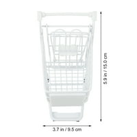 Chic Supermarket Handcart Mini trolej modeli Kreativna mini košarica
