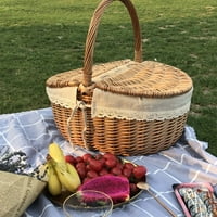 Košar za piknik Košalj Košalica sa spremnikom za skladištenje hrane za proljetni piknik za obiteljski