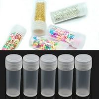 5ml plastični uzorci za boce za boce mini cijev mini male boce Vials Storage Storage