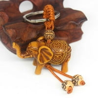 Ključni lanac, slonov srčani konj kornjača Knot viseći privjesak privjesak za ključeve