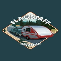 Flagstaff, Arizona, Retro Camper Cruise, Contour