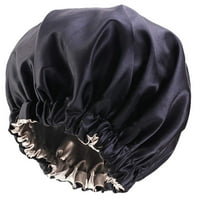 Borke Satin Bonnet Bonnet Bonnet za kosu za spavanje Satenski poklopac za kosu za žene za žene svilene