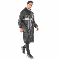 Muška vodootporna kišna jakna s kapuljačom laganom vjetroottom vanjskim vanjskim kabanjem