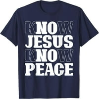 Znajte stablo želja znajte mir Religion Bog Crkve Christian Pokloni majica