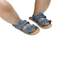 Djevojke za djecu protiv klizanja sklizne sandale Zatvorene papuče stanovi Sandale Ljetne princeze cipele