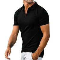 Muška bluza, muški vrhovi Ljetno čišćenje prodaja, majica za muškarce, muškarci casual solid patwdown