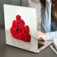 Kaishek plastična tvrda kofer tvrdog školjka za - Objavljen MacBook PRO S XDR prikaz Model: ruža Serija