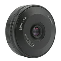 F5. Objektiv, ultra tanka sve crne ručne priručnike Prijenosni objektiv fotoaparata praktičan za L Mount
