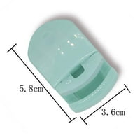 Mini okača za kovrče prijenosni trepalice Travel Plastic Curlers zavijači trepavica sa zamjenskim jastučićima