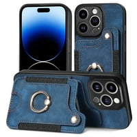 Nalacover za iPhone Pro CASS Tulder Chickstand sa držačem za kreditne kartice, stražnji flip premium