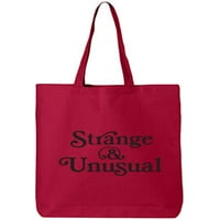 Čudna i neobična pamučna platna torba torba