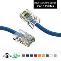 12ft CAT UTP Ethernet mrežnog mreže bez pokrećenog kablova plava, pakovanje