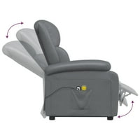 DENTAL Power Lift Masaža s podesivim nogu i bočnim džepom, Fau kožna kauč kafići, naslonuju na fotelju