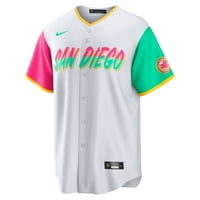 Muški Nike Fernando Tatis Jr. White San Diego Padres City Connect Replica Player Jersey