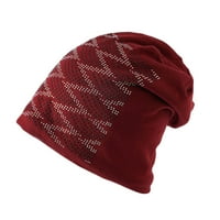 Huaai Trendy Top Soft Stretch Cable Knit Beanie Skully Debela, Soft & Top Beanie HATS mekaste rastezanje
