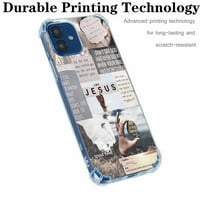 Christian Jesus futrola za iPhone Mini, estetsko umjetničko dizajn uzorak meko tpu poklopac kafere