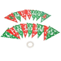 Božićni profesionalni dizajn Crvene zelene izraze zastava za vjenčanje za božićnu zabavu za dekor festivala