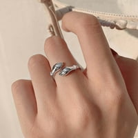 Frehsky prstenovi Ljubavi zajednički ženski prsten kreativne ruke Otvoreni pokloni prsten zagrljavanje