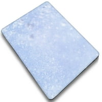 Kaishek plastična zaštitna futrola kompatibilna s - otpuštanje MacBook Pro S Touch ID + crni poklopac