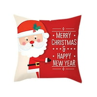 Verpetridure božićno slovo uzorak kauč na razvlačenje kućno dekor jastučni jastuk