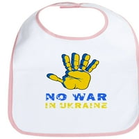 Cafepress - nema rata u Ukrajini Mir Pet Print Donbas - Slatka tkanina Baby Bib, Toddler Bib