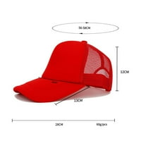 Vanjska čvrsta boja lakim pločama za muškarce Ženska krema za sunčanje Driver Hat Net Hat