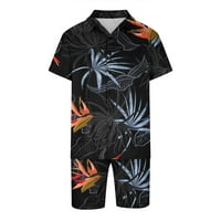 Muškarci Ležerne prilike Havajske košulje i kratke veličine Tropično palmino stablo Ispis kratkog rukava