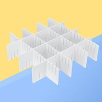 Tinksky plastična ladica za divider za skladištenje domaćinstava za skladištenje besplatnog aranžmana