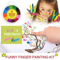 AOZOWIN Funny slikanje prsta kit za crtanje prstom za crtanje prstom igračke za klizanje Obrazovni 10ml