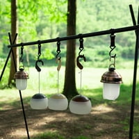 Tomfoto viseći kamp kamp lampion u obliku lagane vode otporne na vodu sa modovima za vrtove dvorišta