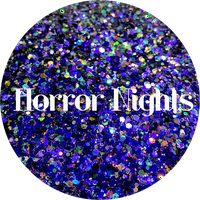 Glitter Heart Co. - Visokokvalitetni poliesterski sjaj - crna i plava MI - Horror Nights - OZ torba