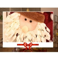 Slatka Santa Claus Snowman Elk Božićno čarapa za skladištenje poklona Torbica za odmor