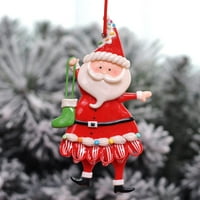Guvpev Slatka Santa Claus ukrašavanje božićnog ukrasa ukrasa za ukrašavanje savršenim božićnim ukrasima