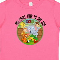 Inktastično prvo putovanje u zoološki poklon Dječak ili majica za bebe