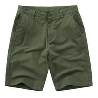 Muške povremene klasične kratke hlače ljetne kratke hlače za plažu vojska zelena veličina S