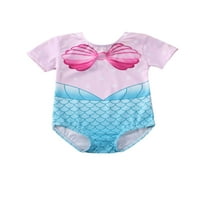 TODDLER Baby Girl Shell kupaći kostim jednodijelni kupaći kostimi Bikini Kupanje na plaži