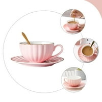 Postavite europski stil šolja za kavu keramički šalica za kafu čaj praktični držač mlijeka