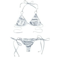 FVWitlyh bikini setovi za žene plus veličine kupaći kostimi za žene zavoj bikini set push up brazilski