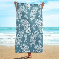 Dagobertniko Microfiber ručnik za plažu super lagana šarena ručnik za kupatilo otporna na plažu sa višenamjenskim