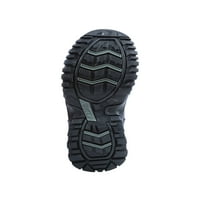 Ridge Footwear Muška zračna tac srednja strana Zip Alwp 6 Vodootporna crna kožna čizma - veličina 4.5
